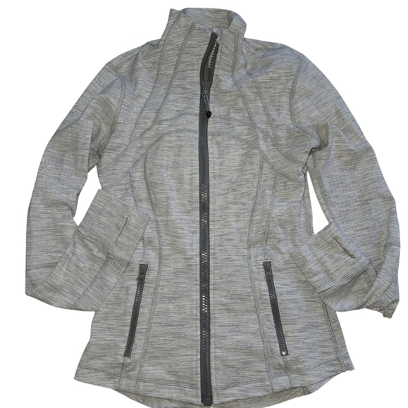 Women's Lululemon Define Gray Zip-Up Jacket 6 - Picture 6 of 10